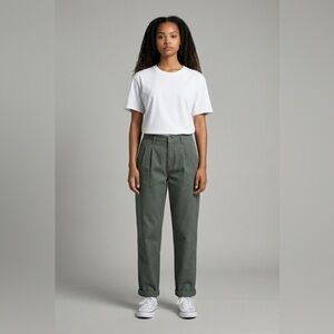 GAP Women's Olive Khaki Ankle Pants 10